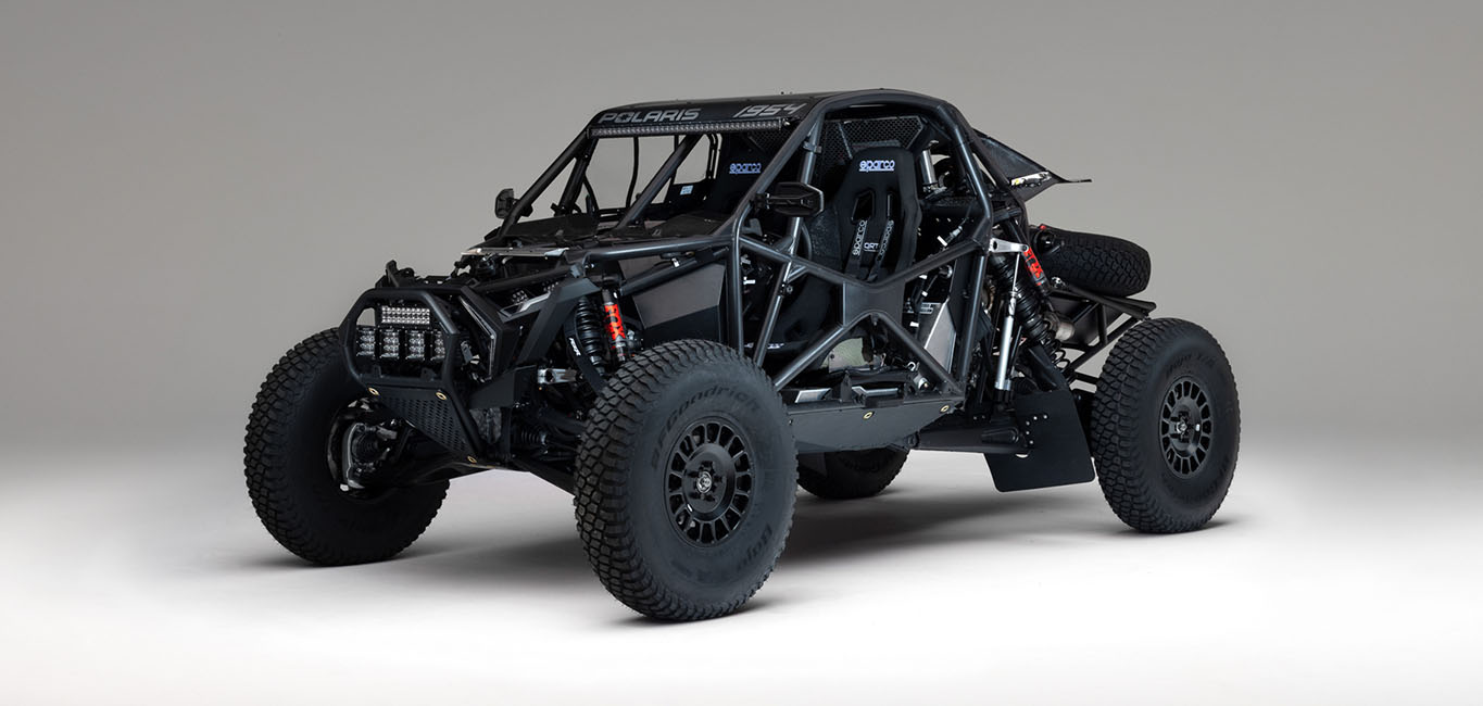 Polaris RZR Pro R Factory Boost roll cage and suspension Polaris RZR Pro R Factory Boost roll cage and suspension with body panels removed