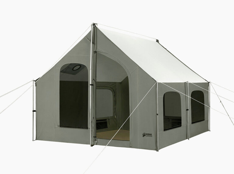 Heat Your Camp With a Stove-Ready Canvas Cabin